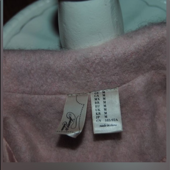 Pink pea coat - Picture 4 of 4